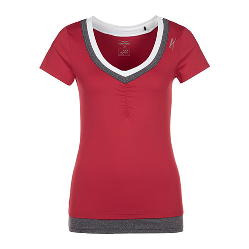 SAMMY - koszulka sportowa - Venice Beach - kolor czerwony
