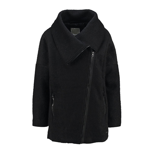 SECURE - krótki płaszcz - Bench - kolor czarny
