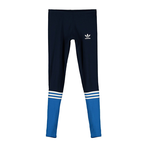ARCHIVE - legginsy - adidas Originals - kolor niebieski