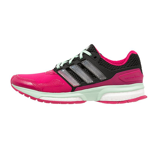 RESPONSE BOOST 2 TF - obuwie do biegania amortyzacja - adidas Performance - kolor fioletowy