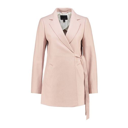MELTON - płaszcz wełniany /płaszcz klasyczny - Banana Republic - kolor różowy