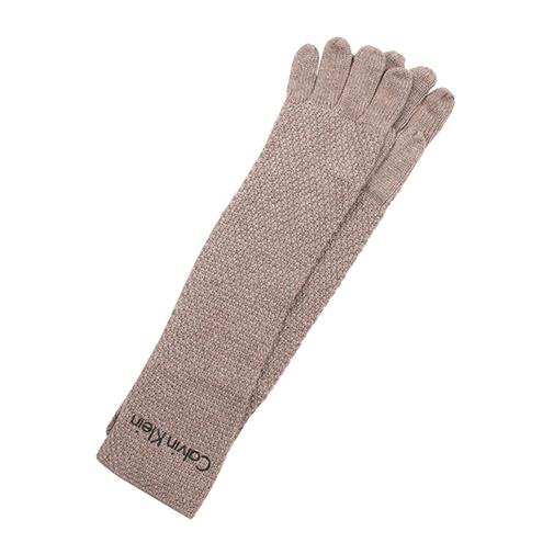 EMMA - rękawiczki pięciopalcowe - Calvin Klein - kolor szary