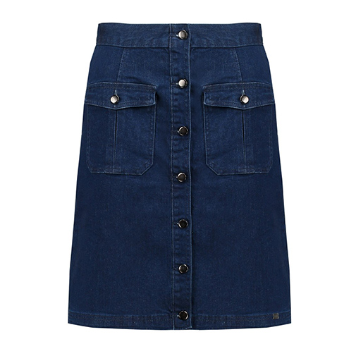FORDIA - spódnica jeansowa - Bellfield - kolor niebieski