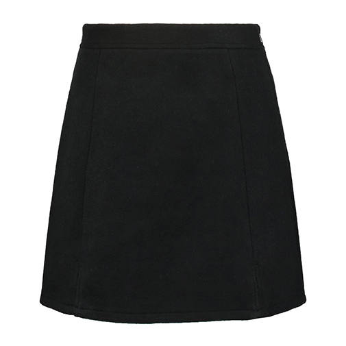 ADPTTINA - spódnica mini - ADPT. - kolor czarny