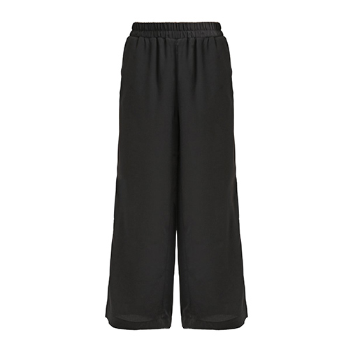 ADPTGARDEN - spodnie materiałowe - ADPT. - kolor czarny