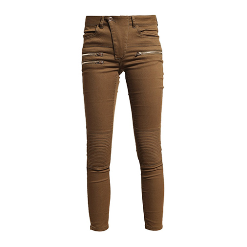 LINDA - spodnie materiałowe - Bik Bok - kolor jasnozielony