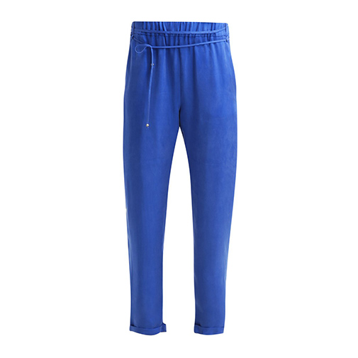 SEDINA - spodnie materiałowe - BOSS Orange - kolor niebieski