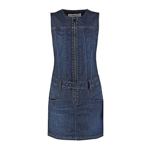 MARGARET - sukienka jeansowa - Freeman T. Porter - kolor niebieski