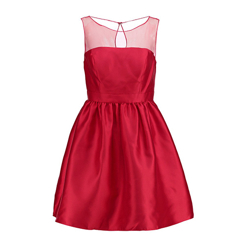 MIKADO - sukienka koktajlowa - Adrianna Papell - kolor czerwony