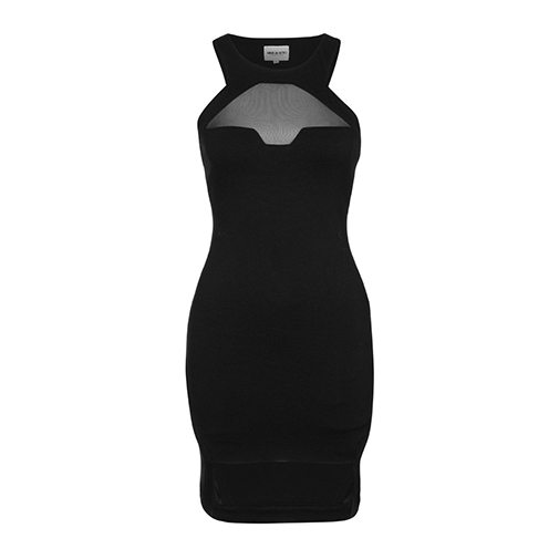 NELIA - sukienka koktajlowa - American Retro - kolor czarny