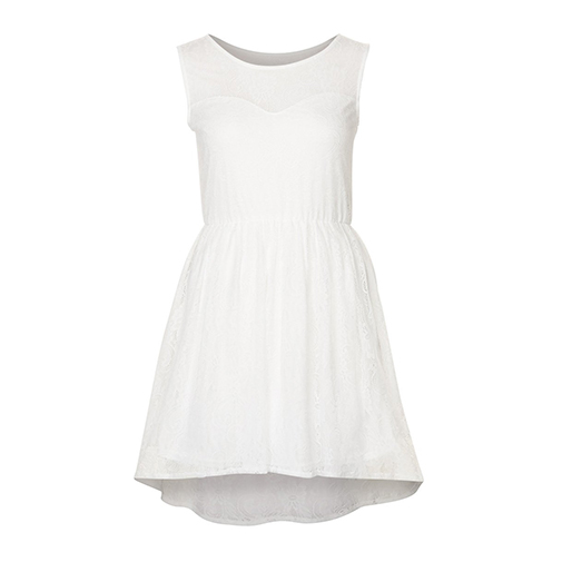 ANGELA - sukienka koktajlowa - Dry Lake - kolor biały