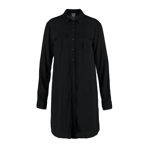 HYPOTHETICAL - sukienka koszulowa - Bench - kolor czarny