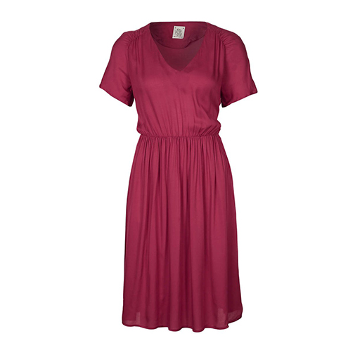 FEDEA - sukienka letnia - Attic and Barn - kolor różowy