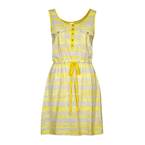 RUNIN - sukienka letnia - Bench - kolor żółty