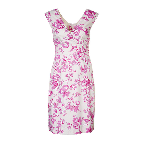 JULIA - sukienka letnia - Joules - kolor różowy