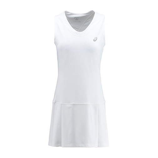 CLUB - sukienka sportowa - ASICS - kolor biały