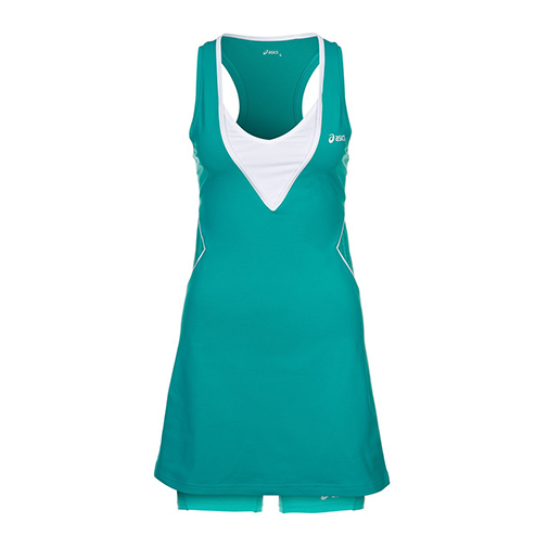 RACKET - sukienka sportowa - ASICS - kolor jasnozielony