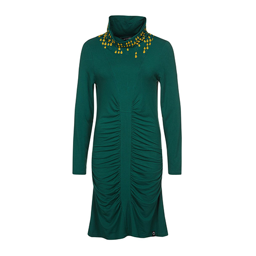 ADAL - sukienka z dżerseju - Zergatik - kolor jasnozielony