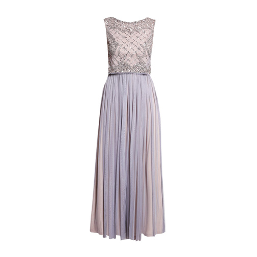 2 IN 1 - suknia balowa - Adrianna Papell - kolor srebrny