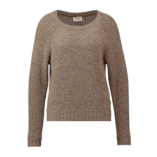 VACAVILLE - sweter - American Vintage - kolor brązowy