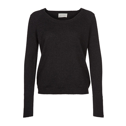LAMPASAS - sweter - American Vintage - kolor czarny