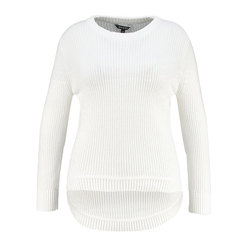 WHITBURN - sweter - Baukjen - kolor biały