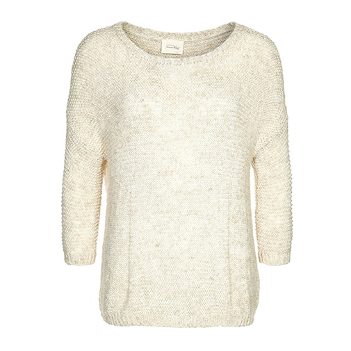 UMATILLA - sweter beżowy - American Vintage - kolor biały