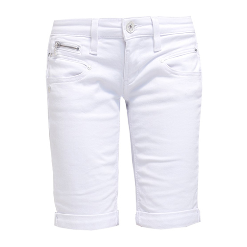 BELIXA - szorty jeansowe - Freeman T. Porter - kolor biały