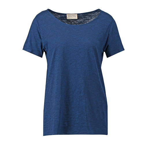 JACKSONVILLE - t-shirt basic - American Vintage - kolor niebieski