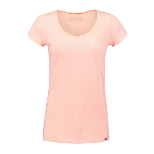 TAFAME - t-shirt basic - BOSS Orange - kolor różowy
