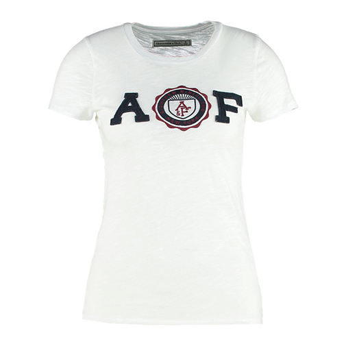 CORE - t-shirt z nadrukiem - Abercrombie & Fitch - kolor biały