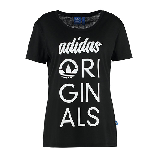 ORIGINALS - t-shirt z nadrukiem - adidas Originals - kolor czarny