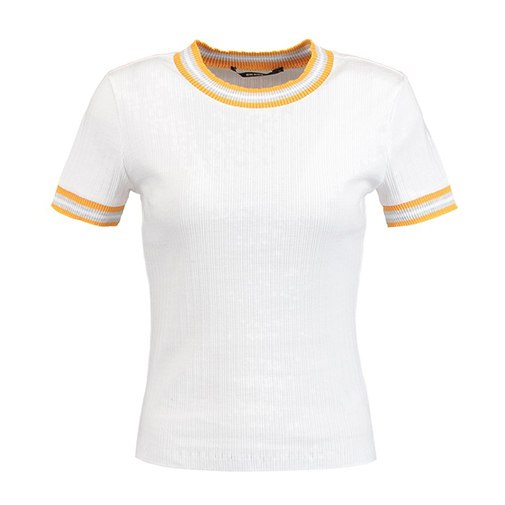 LEAH - t-shirt z nadrukiem - Bik Bok - kolor biały