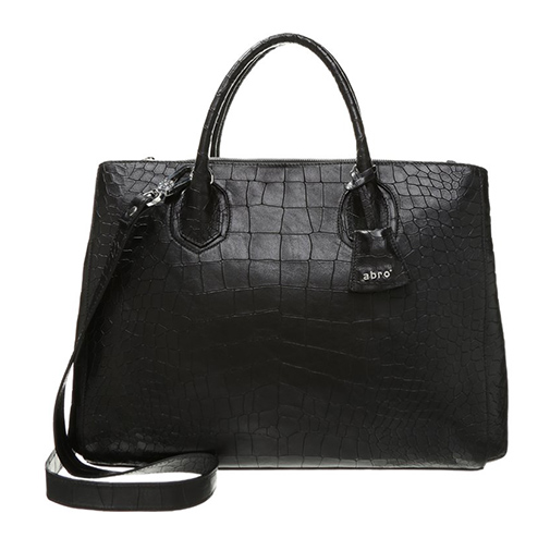 BAROLO - torba na zakupy - Abro - kolor czarny