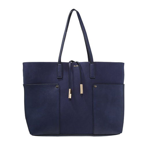 VULCAN - torba na zakupy - ALDO - kolor niebieski