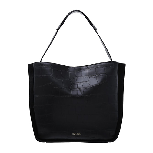 SHARI - torba na zakupy - Calvin Klein - kolor czarny