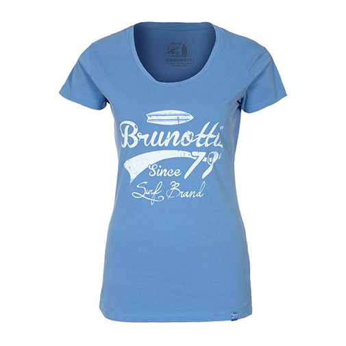 BAVOL - tshirt z nadrukiem - Brunotti - kolor niebieski