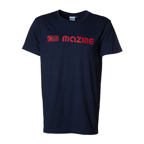 HOMEBASE - tshirt z nadrukiem - Mazine - kolor niebieski